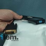 Adaptateur DVI-D 24+1 vers VGA (Mâle vers Femelle)
