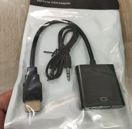 Adaptateur HDTV HDMI vers VGA (Mâle vers Femelle) avec Audio