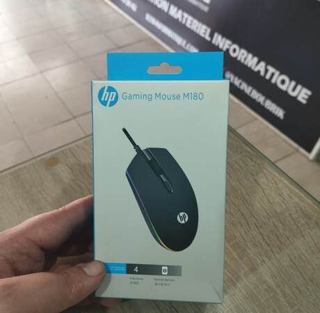 Souris Filaire USB HP Gaming M180 RGB (copie)