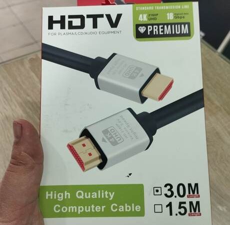Câble HDMI 2.0V 4K Ultra HD Mâle - Mâle 3 Mètres