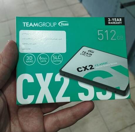 Disque SSD 512GB TeamGroup CX2 3D NAND