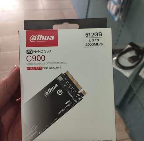 SSD M.2 NVMe Dahua C900 - 512 Go