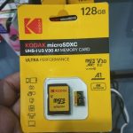 Carte Mémoire Micro SDXC Kodak 128Go avec Adaptateur