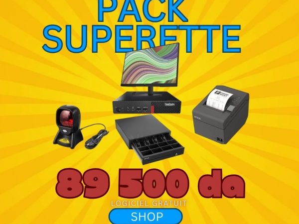 Pack Supérette Complet ( logiciel inclut gratuit)